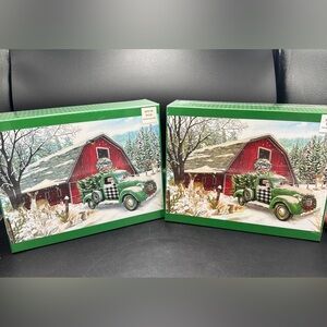 New 2 Brother Sister Oversized Puzzle “Christmas Party” 1000 Pcs Sealed 27”x 39”